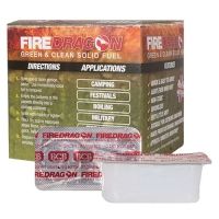 Fox Outdoor Firedragon Green and Clean Solid Fuel pack of 6