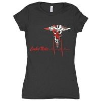 Fox Outdoor Women's Cotton Tees, Life Line / Black