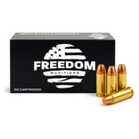 Freedom Munitions .357 Magnum 125 Grain Flat Point Brass Pistol Ammunition