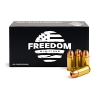 Freedom Munitions .45 ACP 230 Grain Hollow Point Brass Pistol Ammunition