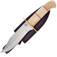Frost White Smooth Bone 6in Fixed Blade Knife