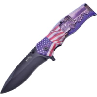 Frost Flag/Truck Linerlock A/O Folding Knife