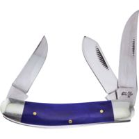 Frost Little Cuttin Horse Purple Smo Folding Knife