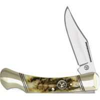 Frost Whitetail Warrior Lockback Folding Knife