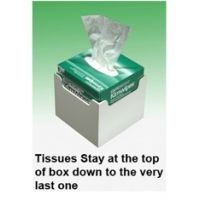 FTR Enterprises Dispenser Kimwipe Push-up Box PUB1A