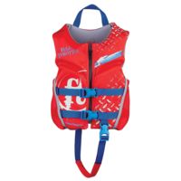 Full Throttle Child Hinged Rapid-Dry w/Flexible Back Vest