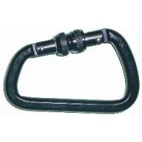 Fusion Tacoma Steel Modified D Carabinder, Black