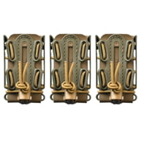 G-Code Pistol Soft Shell Scorpion Mag Carrier w/ P1/P2/P3 Molle and Belt Mounts, Pack of 3