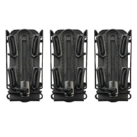G-Code Pistop Soft Shell Scorpion Tall Mag Carrier w/ P1/P2/P3 Molle and Belt Mounts, Pack of 3