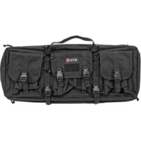 GPS DRC28 Double Rifle Case Black 600D Polyester 28&quot; L X 12.75&quot; H X 9&quot; W