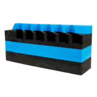 GPS GPS-F600CRN Foam Pistol Cradle 6 Handguns Black Foam