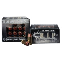 G2 Research Ammunitions RIP .45 ACP 162 Grain Solid Copper Hollow Point (SCHP) Brass Cased Centerfire Pistol Ammunition