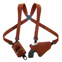 Galco CL2-160 Classic Lite Shoulder System Natural Leather Shoulder S&amp;W J Frame