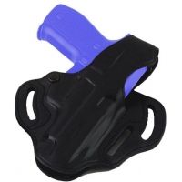 Galco Cop 3 Slot Left Handed Holster Fits Glock 19, Leather