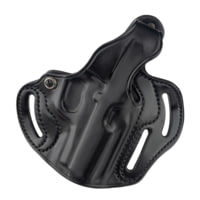 Galco Cop 3 Slot Leather Strongside/Crossdraw OWB Belt Holster