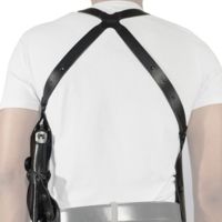 Galco SSH Harness For Shoulder System Ambidextrous - Tan SSH / Black SSHB