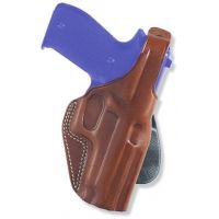 Galco Springfield XD 9/40 4 Inch P.L.E. Unlined Paddle Holster, Right Hand, Black