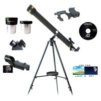 Galileo 700mmX60mm Refractor Telescope w/Adapter Kit