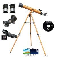 Galileo G-860WG 800x60mm Wood Grain Refractor Telescope Kit