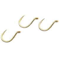 Gamakatsu 0 Single Egg Hook, Needle Point, Sliced Shank Offset, Salmon Egg, Ringed Eye