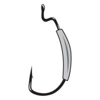 Gamakatsu Weighted Superline Ewg4/0-1/8,5 Hooks P/P 74414-1/8