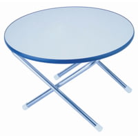 Garelick 50410/3004.1837 50410 Folding Deck Table Melamine Top Series 24&quot; Round