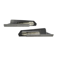 Garelick 76007 Anodized Aluminum Folding Brackets For Oak Footrest