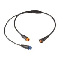 Garmin Y-cable, Xdcr, 12pin+8pin xdcrs to 12pin sounder
