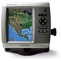 Garmin GPSMAP 530 w/Int GPS ant., worldwide satellite imagery, built-in inland lakes detail for US, g2 Vision compatible GPS Fishfinders 010-00612-00