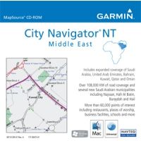 Garmin On the Road Maps GPS City Navigator Middle East NT