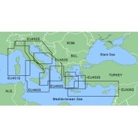Garmin On The Water GPS Cartography BlueChart: Eastern Mediterranean Small Map