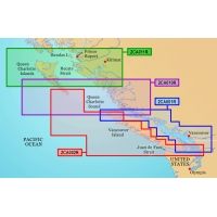 Garmin On The Water GPS Cartography BlueChart g2: Canada West Regular Map