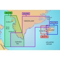 Garmin On The Water GPS Cartography BlueChart g2: Greenland &amp; Iceland Small Map