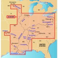 Garmin On The Water GPS Cartography BlueChart g2: US Inland Rivers Map 010-C0663-00