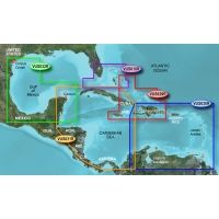 Garmin On The Water GPS Cartography BlueChart g2 Vision: Caribbean &amp; Central America Regular Map