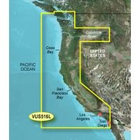 Garmin On The Water GPS Cartography BlueChart g2 Vision: West Coast Large Map 010-C0925-00