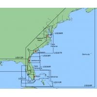 Garmin On The Water GPS Cartography BlueChart: Southeast Coast Map