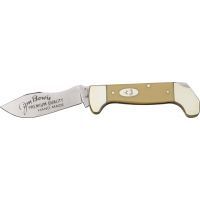German Eye Jim Bowie Lockback Folding Knife