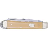 German Eye Trapper Yellow Folding Knife