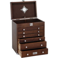 Gerstner 6-Drawer Collector's Chest Oak