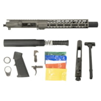 Ghost Firearms Upper Receiver, Pistol Lower Parts Kit, 5.56mm/.223, 10.5in, Carbine , Moly Barrel, 1-7 Twist, 9in M-LOK Free Float Hand Guard, A2 Flash Hider