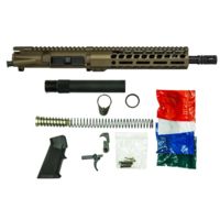 Ghost Firearms Upper Receiver, Pistol Lower Parts Kit, 7.62X39, 10.5in, Carbine , Light HBAR Barrel, 1-10 Twist, 9in M-LOK Freefloat Handguard, A2 Birdcage Flash Hider