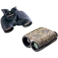 2-PC Commander In Chief Military Gift Package - Steiner 7x50 Commander V Binoculars 392 with Reticle and Compass and Leupold 61475 Digital RX-IV Laser Rangefinder