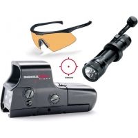 3-PC Perfect Vision Military Gift Package - Bushnell HOLOsight, Wiley X PT-1, Streamlight NF-2