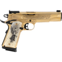 Girsan MC1911 Deluxe Gold Govt Semi Auto Pistol, 38 Super, 5 in Barrel