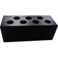 Glfa Cartridge Gauge .40sw 7-holes Anodized Black