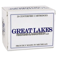 Glfa Great Lakes Ammo .50 Beowulf 330gr. Lead Rn Poly 20-pack