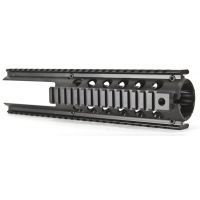 Global Military Gear AR15 Quad Rail w/ Two Extended Rails