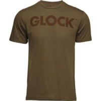 Glock AP96204 Caliber Tee Coyote Ringspun Cotton Short Sleeve 2XL