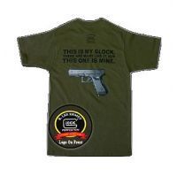 Glock This Is My Glock T-Shirt - Short Sleeve, Olive Drab